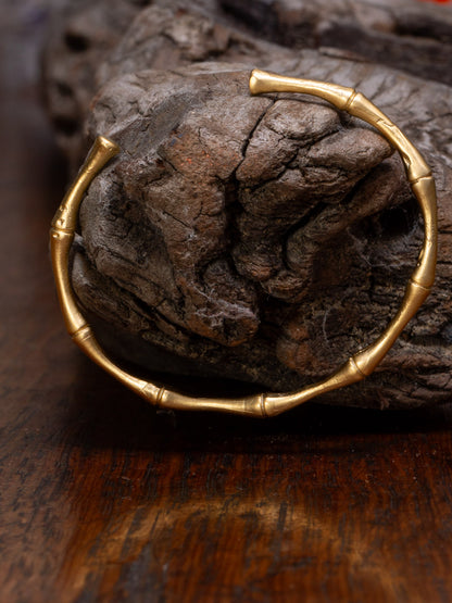 Bamboo Bangle Gold