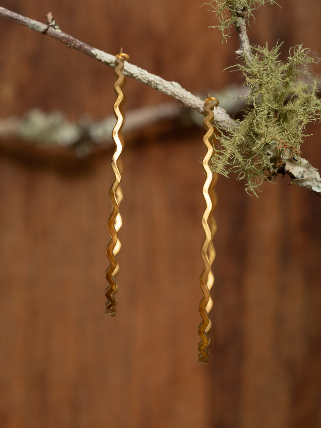 Gold Maximus Hoops