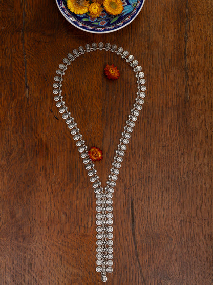 Spiral Sun Tie Necklace