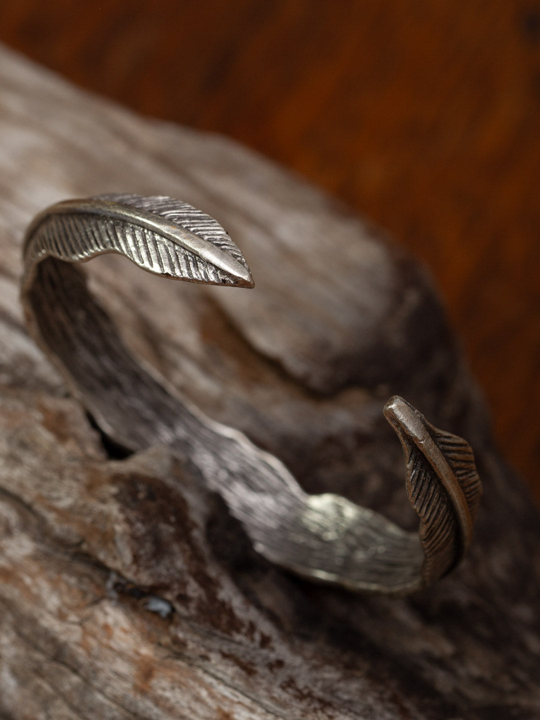 Raven Feather Bangle