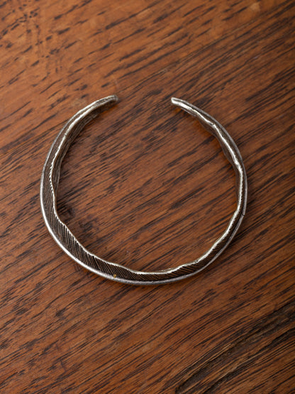 Raven Feather Bangle