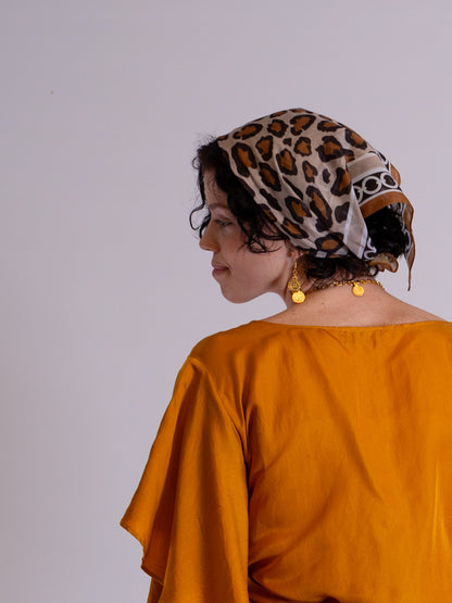 Bandana leopard print