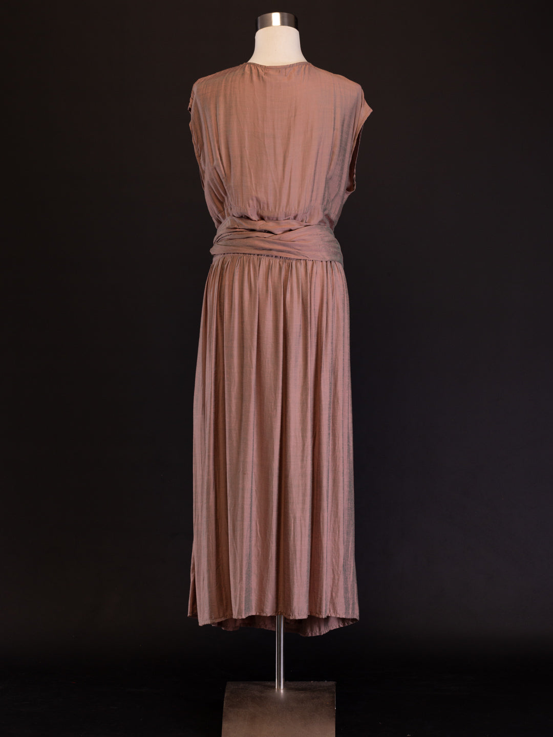 Brigette Dress Sky Blue dusty copper