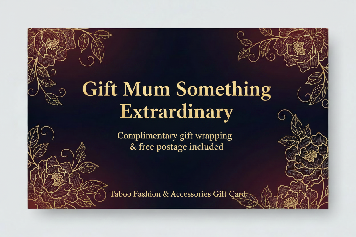 Mothers Day Gift Card - Taboo Fashion & Accessories