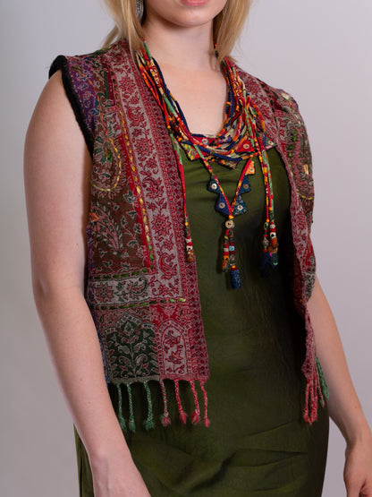 Caravan Wool & Crochet Vest