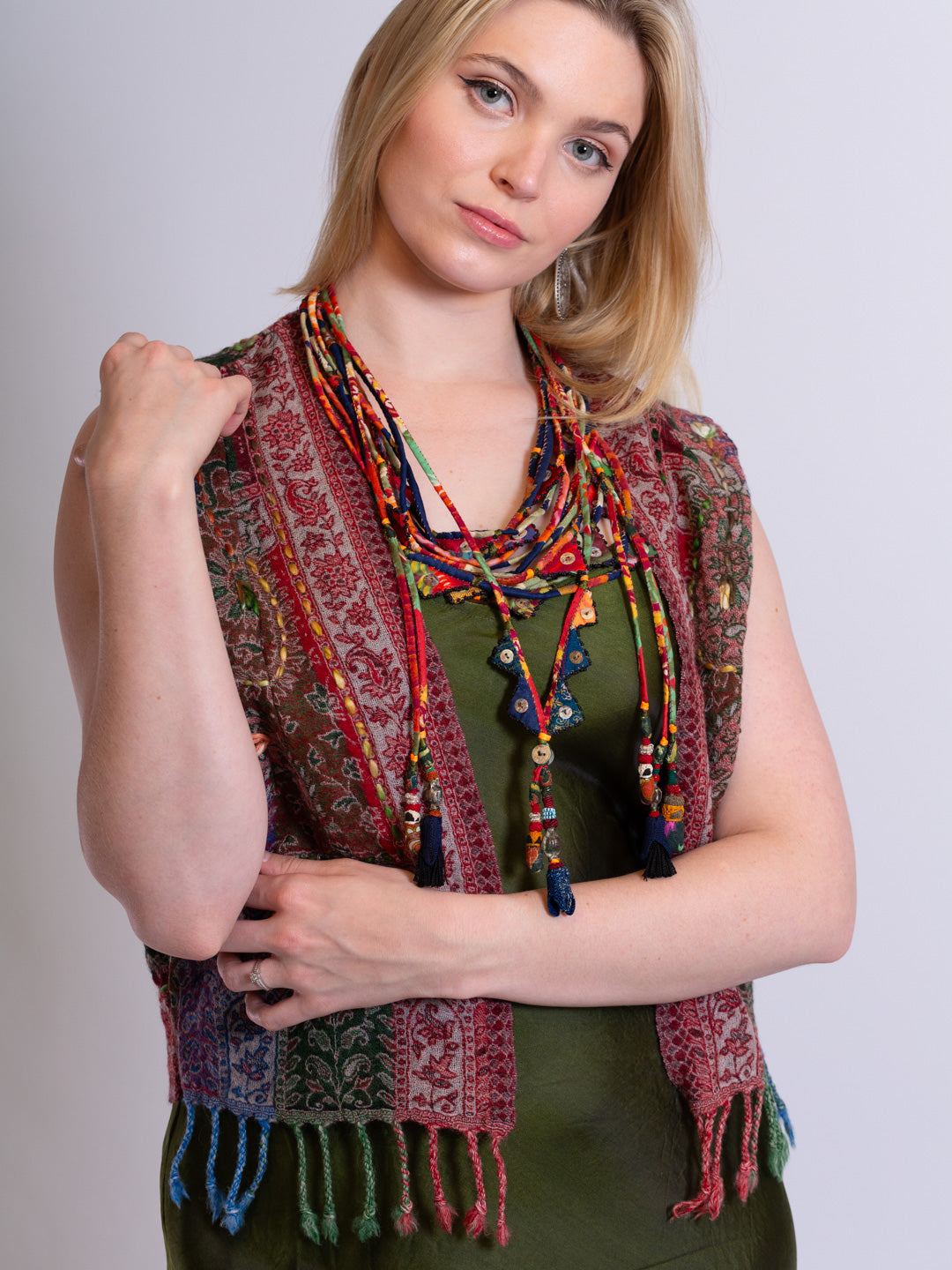 Caravan Wool & Crochet Vest