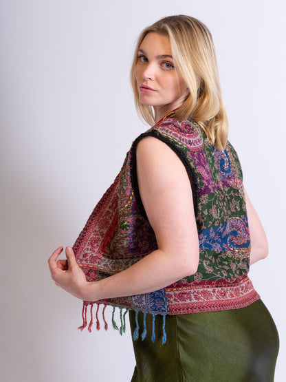 Caravan Wool & Crochet Vest