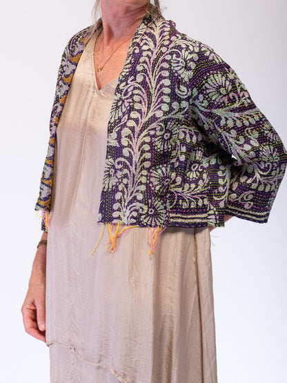Boho Chic Jacket. Island Life Size 14