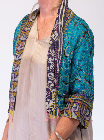 Boho Chic Jacket. Island Life Size 14