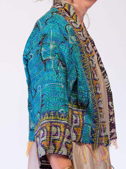 Boho Chic Jacket. Island Life Size 14