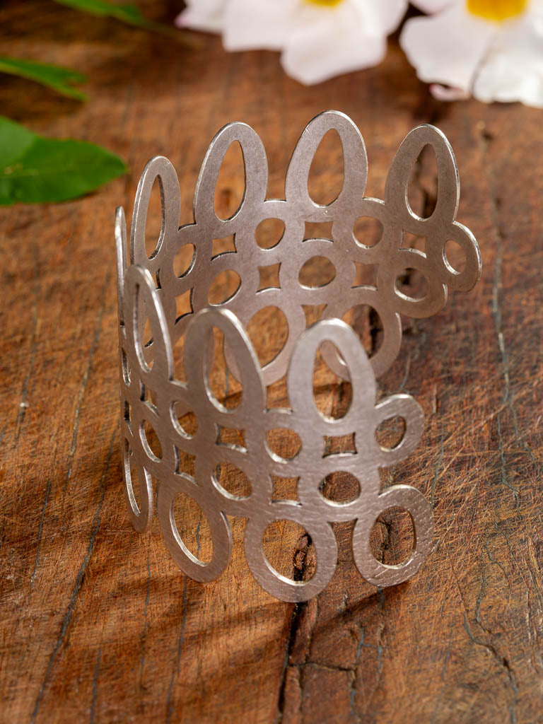 Roma Cuff Silver