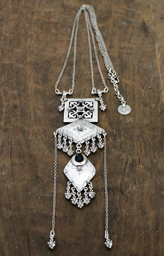 Queen of Spades Necklace