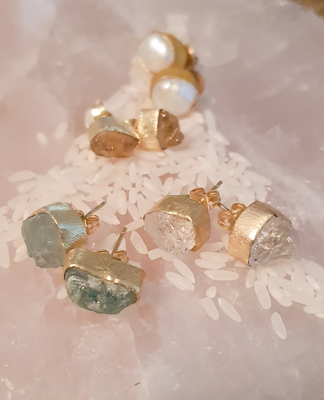gold studs 
