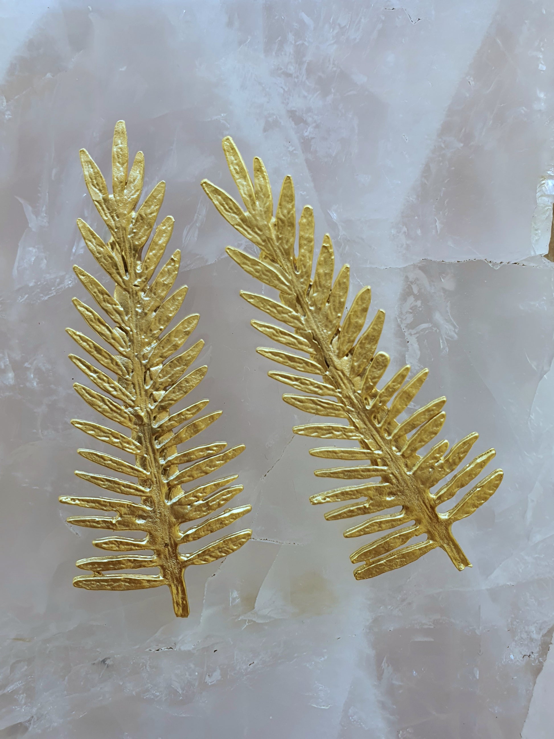 Gold Redwood Earrings