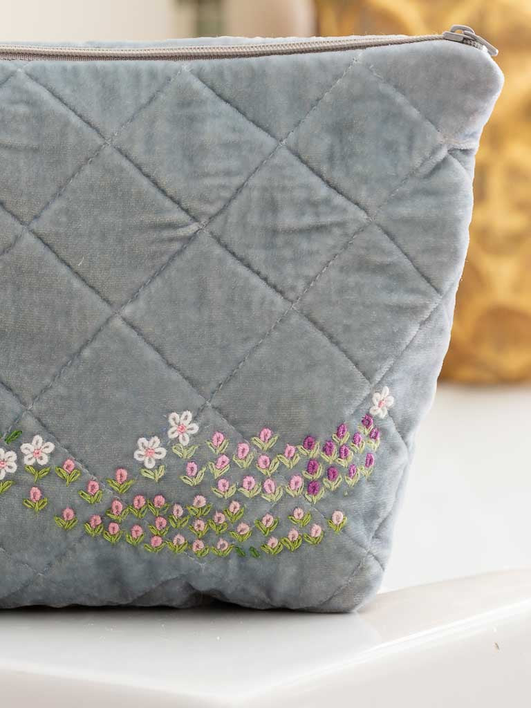 Silk Velvet Clutch