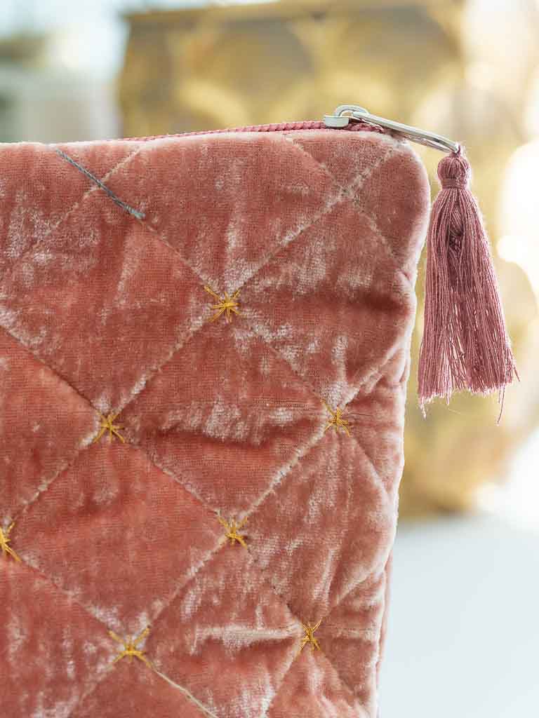 Silk Velvet Clutch
