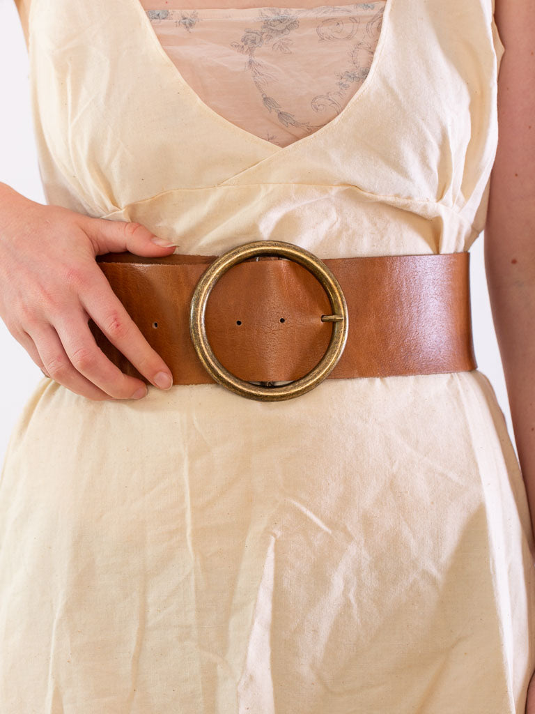 Medina Peasant Leather Belt