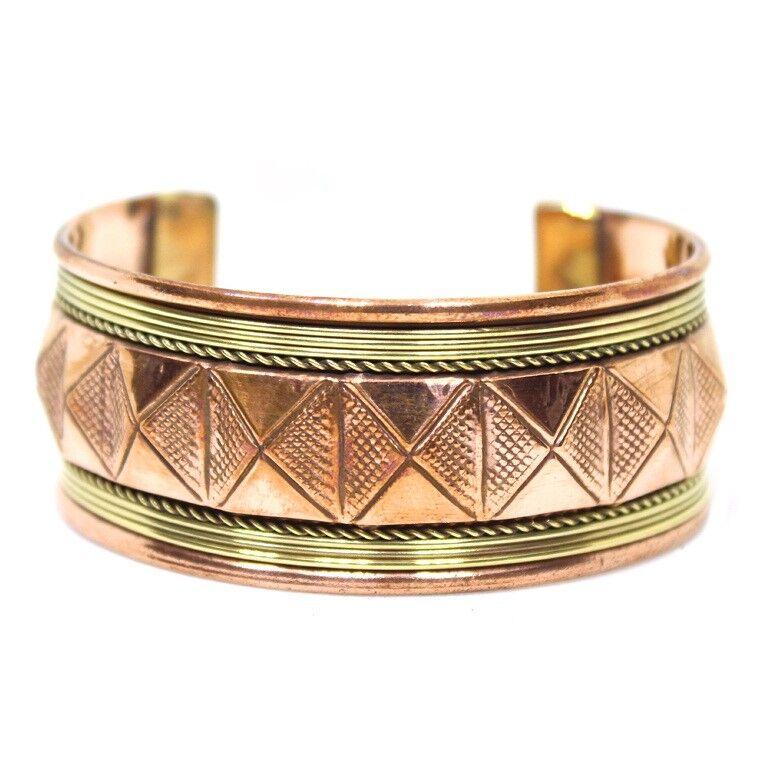 Copper/brass Linear cuff