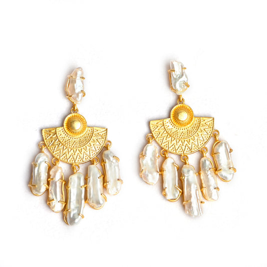 Xena Gold Luxe Earrings