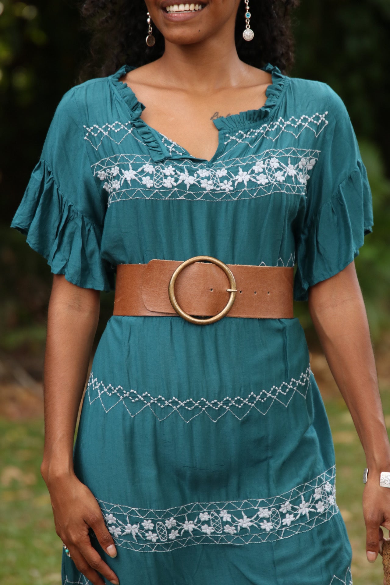 Medina Peasant Leather Belt