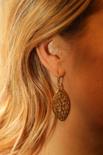 Star dangle Earrings