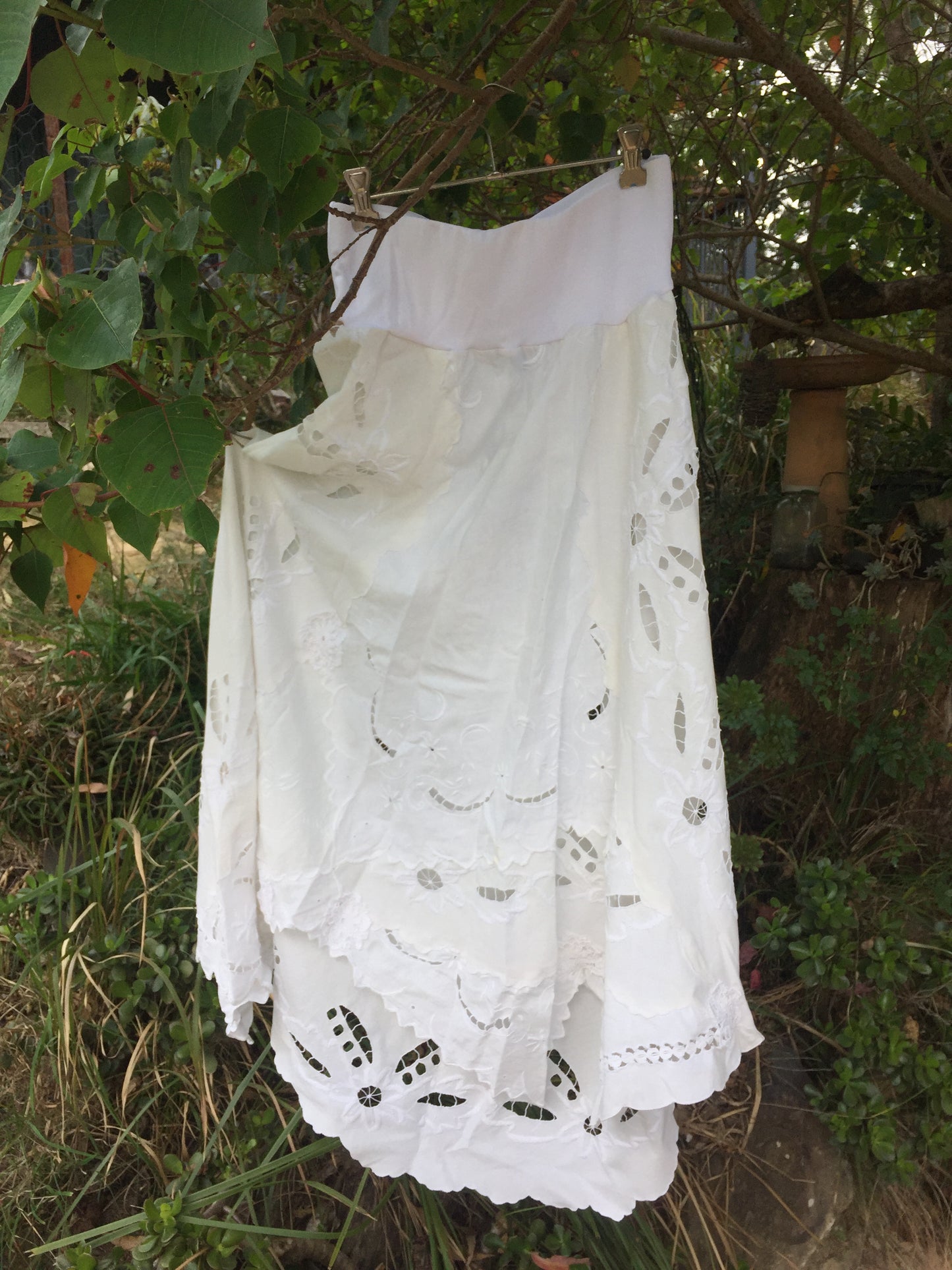 Linen Parlour Skirt. Size 12 - 14