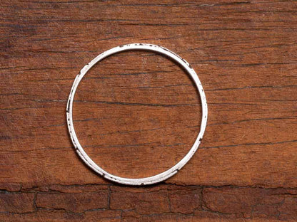 Stamped Bangle