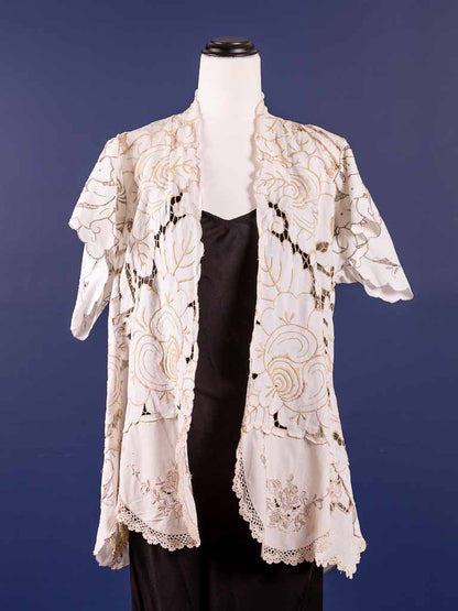 Vintage Sundays Battenburg Lace Jacket