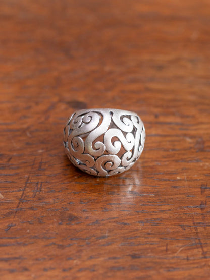 Scrolled Bubble Ring