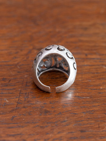 Scrolled Bubble Ring