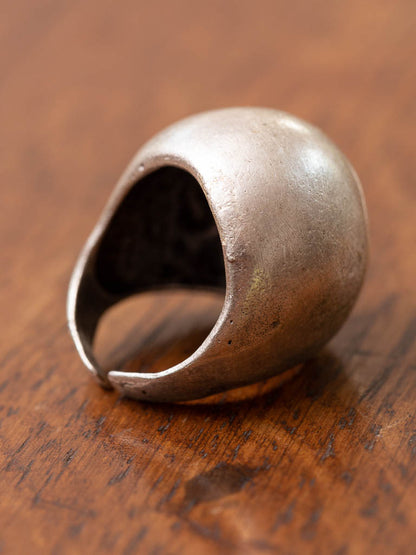 Silver Bubble Ring - Adjustable  ring 