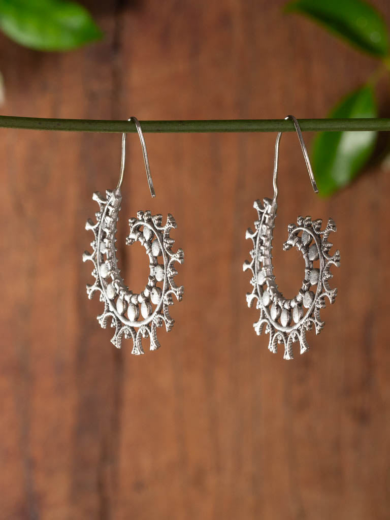 Tribal Peacock Earring