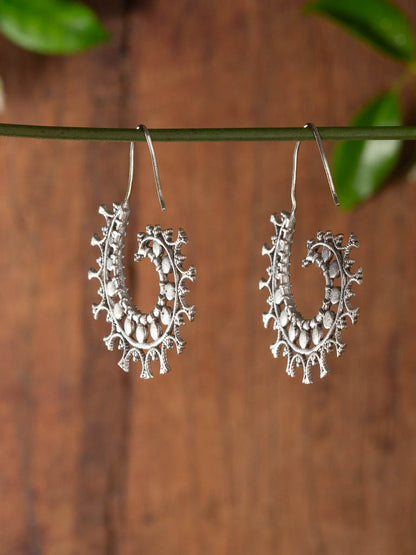 Tribal Peacock Earring