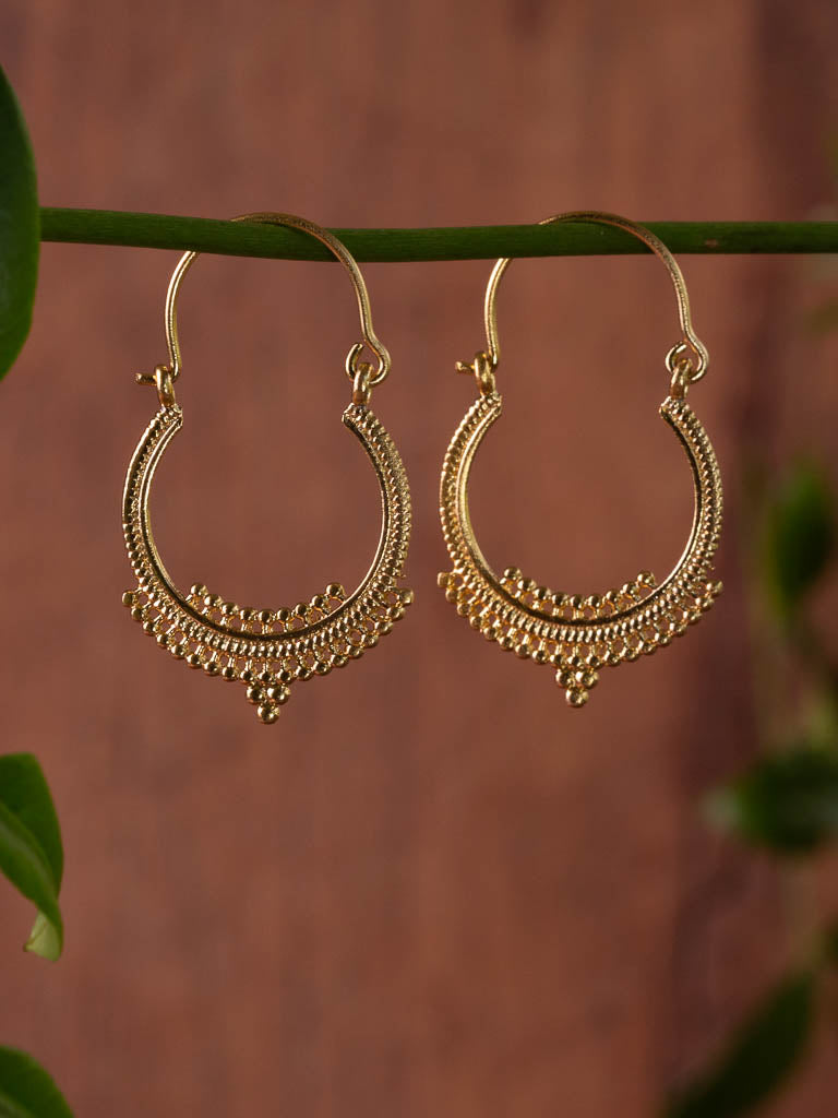 Shaman Gold Earrings