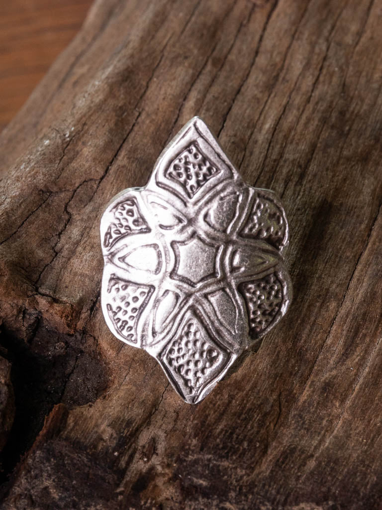 Tabu Shell Ring Shelby Ring | Turkish Silver-Plated Boho Ring | Taboo Fashion – taboo