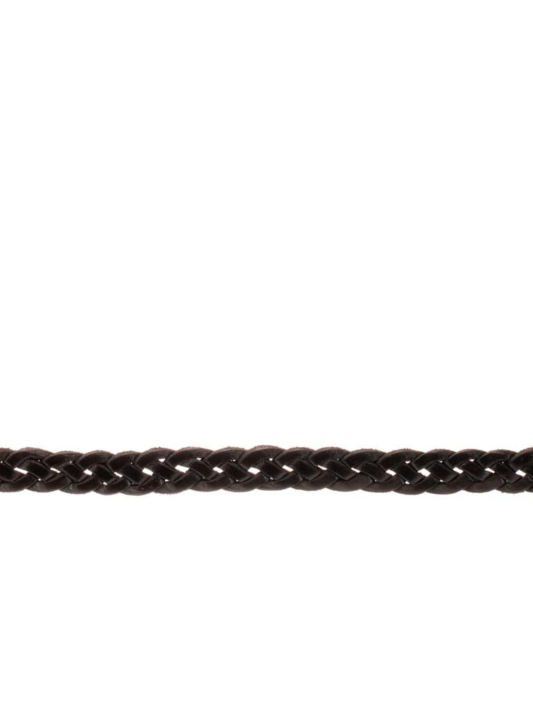 Skinnies Leather Woven Belt