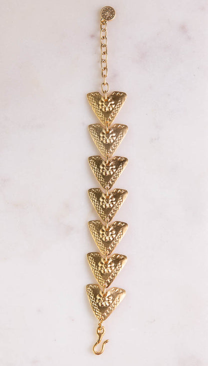 Gold Arrowhead Bracelet