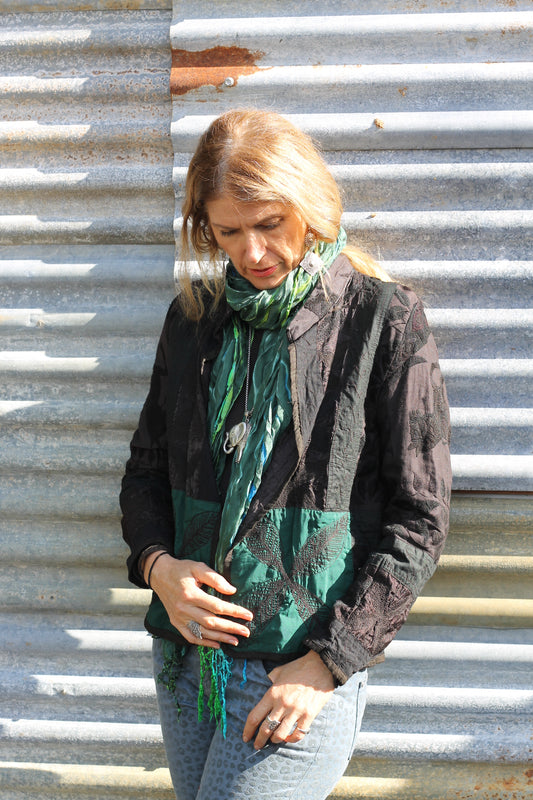 Rajasthani Jacket/Coat Bohemian Tribal Ganesh
